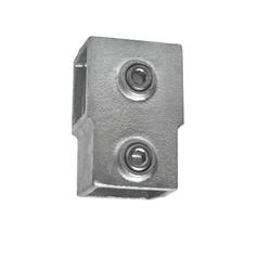 Buiskoppeling Kort T-stuk - vierkant - 40 mm